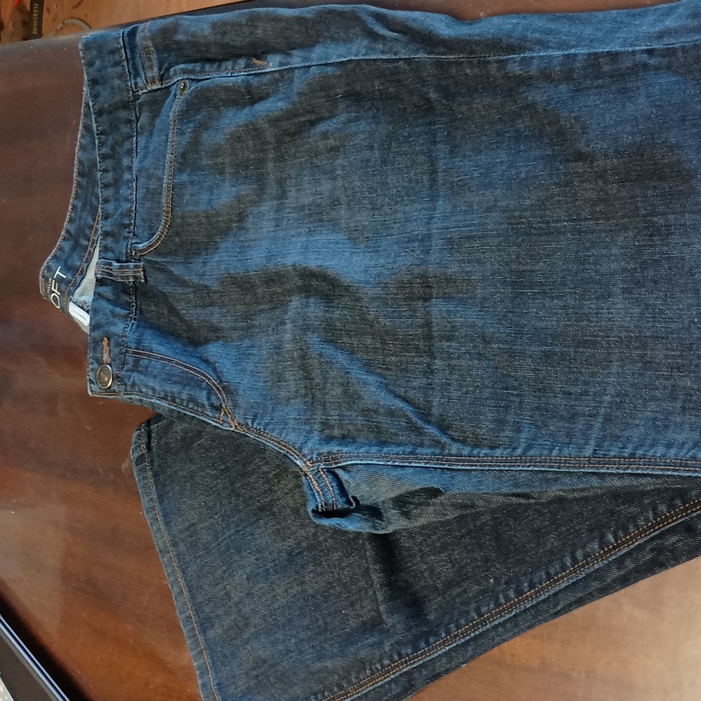 Ann Taylor Loft Denim Boot Cut Jeans. GUC Women's Size 12